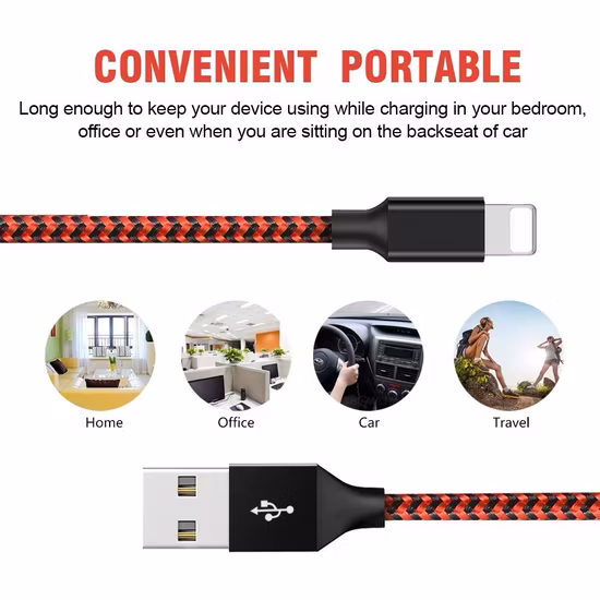 Accessori per microfoni lunghi intrecciati in nylon